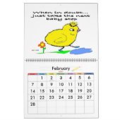 2024カレンダーインスパイア-'s, やる気を起こさせる カレンダー (2月 2027)