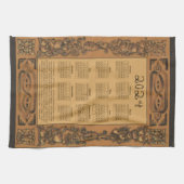 2024カレンダーウィンザー城木枠インスパイア枠 キッチンタオル (横)