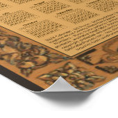 2024カレンダーウィンザー城木枠インスパイア枠 ポスター (角)