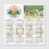 2024カレンダーキャンピングファミリー懇親会カスタム写真 (正面)