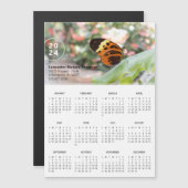 2024カレンダーバタフライプロモーションマグネット (正面/裏面)