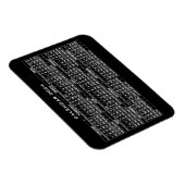 2024カレンダーマグネットブラック マグネット (右側)