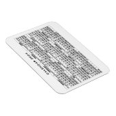 2024カレンダーマグネットホワイト マグネット (右側)