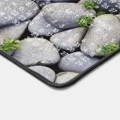 2024カレンダー国素朴自然ロック写真 デスクマット (コーナー)