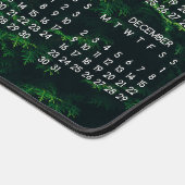 2024カレンダー背景（暗）自然写真 デスクマット (コーナー)