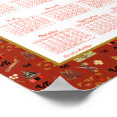 2024カレンダー辰年中国ののお気に入り ポスター (角)