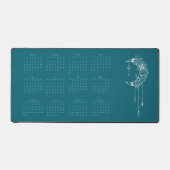 2024カレンダー通年ボホシーウェーブ デスクマット (正面)