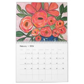 2024カレンダーbyモニカマーチンファインアート カレンダー (2月 2026)