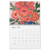 2024カレンダーbyモニカマーチンファインアート カレンダー (2月 2027)