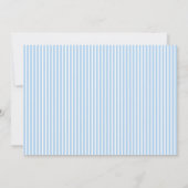 2024クラシック年はっきりした卒業招待状の 招待状 (裏面)