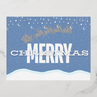 2024クリスマスフォイルポストカードバイクリヤスコレクション 箔シーズンポストカード