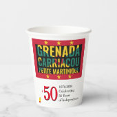 2024グレナディアン50周年独立記念日 紙コップ (裏面)