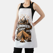 2024サマーキャンプサマーキャンピングバケーションマッチング エプロン (インサイチュ)