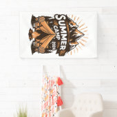 2024サマーキャンプサマーキャンピングバケーションマッチング 横断幕 (インサイチュ)