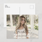 2024シンプル年の写真 ポストカード (正面/裏面)