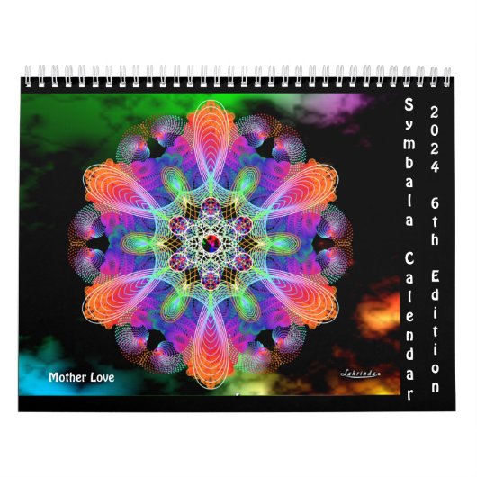 2024シンボルカレンダー – 6日 カレンダー (カバー)