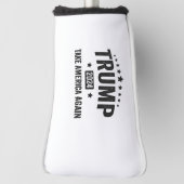 2024トランプ再びアメリカ愛国的なアメリカを取る ゴルフヘッドカバー (回転90)