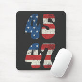 2024トランプ再びアメリカ愛国的なアメリカを取る マウスパッド (マウス)