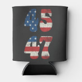 2024トランプ再びアメリカ愛国的なアメリカを取る 缶クーラー (正面)