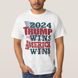 2024トランプ勝利 – アメリカ勝利 Tシャツ