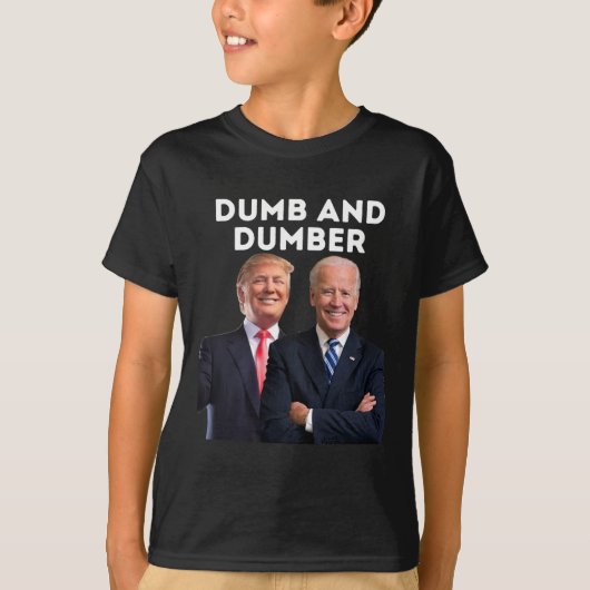 2024トランプ2024選挙ばかと餃子政治 Tシャツ (正面)