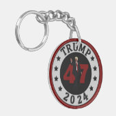 2024トランプ47 キーホルダー (正面左)