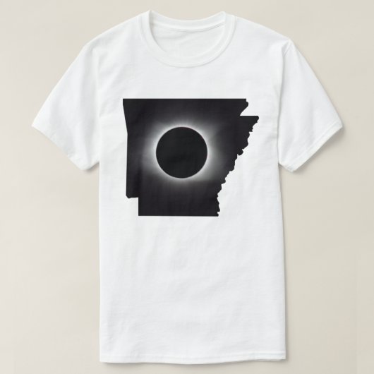 2024トータル太陽のEclipseアーカンソーTシャツ Tシャツ (デザイン正面)
