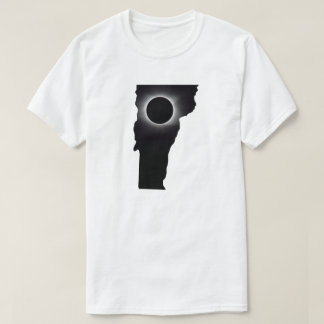 2024トータル太陽のEclipseバーモントTシャツ Tシャツ