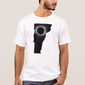 2024トータル太陽のEclipseバーモントTシャツ Tシャツ (正面)