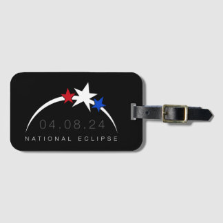 2024トータル太陽のEclipseラゲージタグ ラゲッジタグ