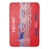 2024ドナルドトランプ米国国旗 バスマット (正面縦)