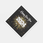 2024ハッピーニューイヤーディナーナプキンズ スタンダードランチョンナプキン (角)