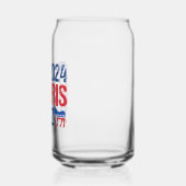 2024ハリス・ウォルツ民主党議員のドンキー選挙 ガラス缶 (左)