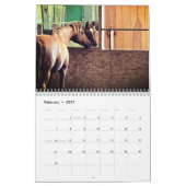 2024ハートソン馬術暦 カレンダー (2月 2027)