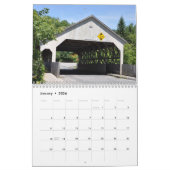 2024バーモントブリッジカレンダー カレンダー (1月 2026)