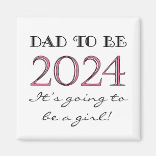 2024パパの女の子の新しい父の磁石になる マグネット