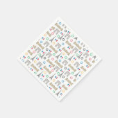 2024パリフランスゲームズ夏 スタンダードカクテルナプキン (角)