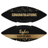 2024パーソナライズされた年金ゴールドブラックの卒業 アメリカンフットボール (パネル)