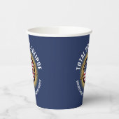 2024パーソナライズされた ECLIPSE USA太陽の（合計） 紙コップ (左)