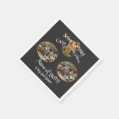 2024パーティーお祝いホリデーディナークルーズシップ スタンダードカクテルナプキン (角)