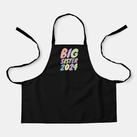 2024ビッグシスターガーリードット エプロン (正面)