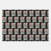 2024ビッグシスターガーリードット ラッピングペーパーシート (正面)