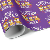 2024ビッグシスタータイガーラブハート ラッピングペーパー (ロールコーナー)