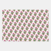 2024ビッグシスター – トロピカルジャングルタイガー ラッピングペーパーシート (正面3)