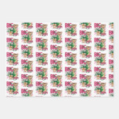 2024ビッグシスター – トロピカルジャングルタイガー ラッピングペーパーシート (正面)