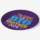 2024ビッグブラザーへ ペーパープレート (アングル)