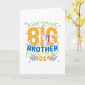 2024ビッグブラザーベビー待ち カード (黄色い花)