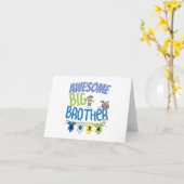 2024ビッ素晴らしグブラザー カード (黄色い花)