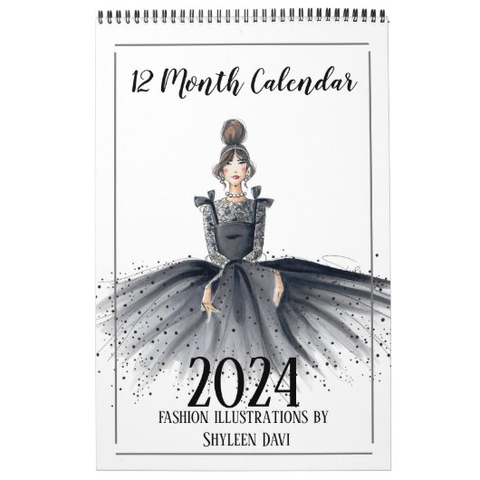 2024ファッションカレンダー カレンダー (カバー)