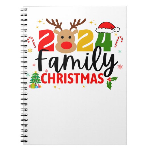 2024ファミリークリスマス ノートブック (正面)